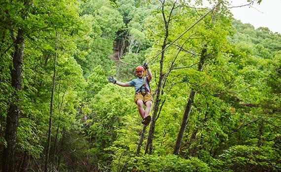 Shepherd of the Hills Great Woodsman Canopy Tours